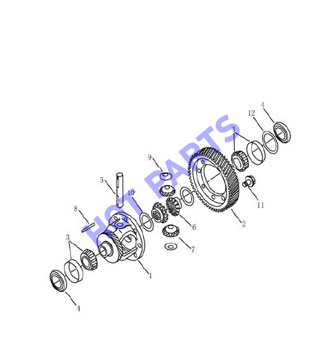 ДИФФЕРЕНЦИАЛ V5A1C
