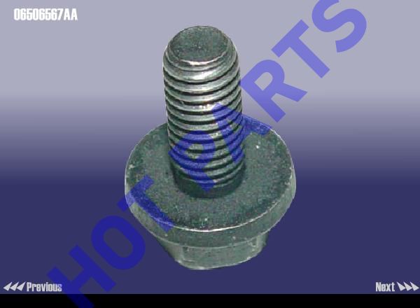 картинка SCREW HEAD WITH GASKET  06506567AA