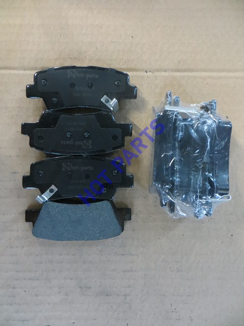 КОЛОДКИ ТОРМОЗНЫЕ HYUNDAI SOLARIS 10-/SONATA V (NF) 05-/KIA SOUL 09- ЗАДНИЕ