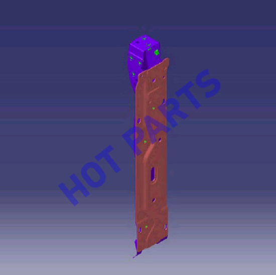 картинка ПАНЕЛЬ РАДИАТОРА ПРАВАЯ T19C  501004610AADYJ