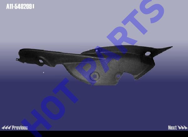 картинка Накладка стойки кузова задней правой  A11-5402091