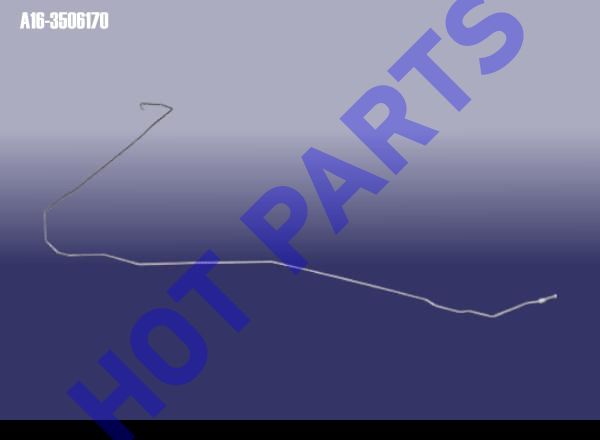 PIPE II ASSY - REAR BRAKE LH