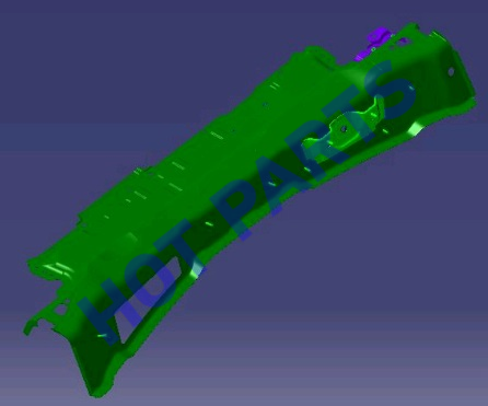 картинка НАКЛАДКА ПОПЕРЕЧНОЙ БАЛКИ ЛОБОВОГО СТЕКЛА  J60-5300080-DY