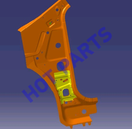 картинка ПАНЕЛЬ КУЗОВА ПЕРЕДНЯЯ ЛЕВАЯ  J60-5400350-DY