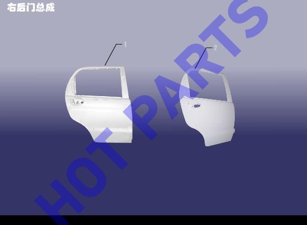 RIGHT RR DOOR
