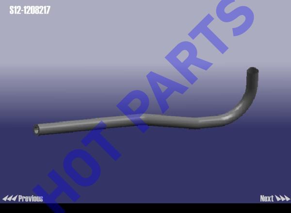 картинка AIR INLET HOSE -ELECTROMAGNETIC VALVE  S12-1208217