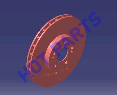 картинка ДИСК ТОРМОЗНОЙ ПЕРЕДНИЙ  T15-3501075
