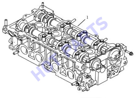 ГОЛОВКА БЛОКА ЦИЛИНДРОВ (4G18TD) NL-3